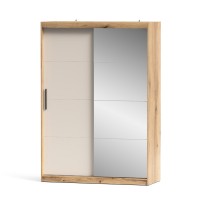 Armario 2 puertas correderas con espejo Inova 150 cm