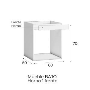 Cocina Luque 184 blanco