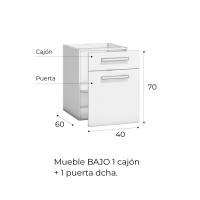 Cocina Luque 300 blanco