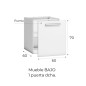 Cocina Luque 300 blanco