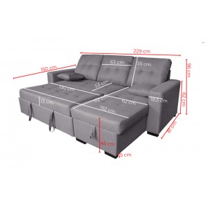 Chaiselongue cama Salem