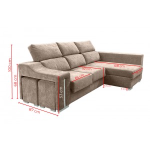 Chaiselongue Lucas
