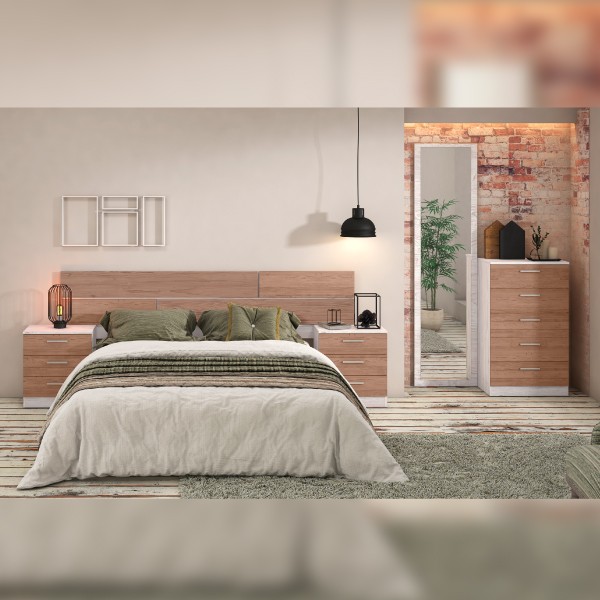 Dormitorio Monika 01 Andersen - pino