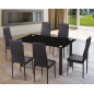 Conjunto mesa y sillas Emi