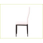 Silla blanca negra Emi