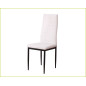 Silla blanca negra Emi