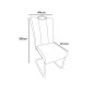 Conjunto mesa y 4 sillas Austria
