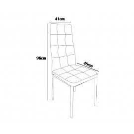 Juego 6 sillas zuni