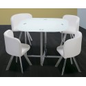 Conjunto Teca blanco